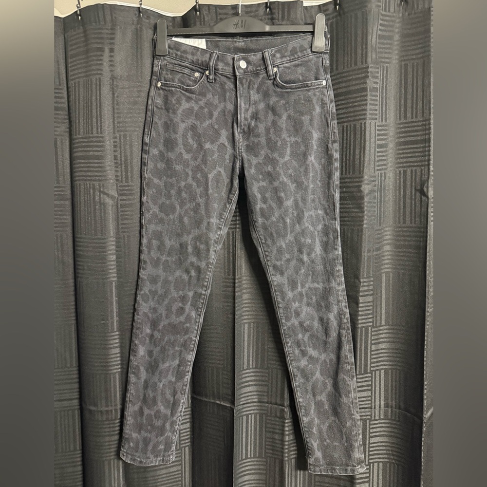Men’s Printed Skinny Jeans